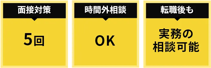 圧倒的な選考通過率